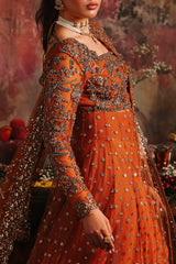 3-PC Embroidered Net Pishwas Suit stm-5-01