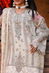 3-pc Unstitched Chiffon Collection VSL25-21