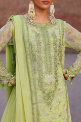 3-pc Unstitched Chiffon Collection VSL25-18
