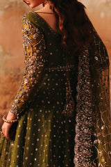 3-PC Embroidered Net Pishwas Suit stm-5-03