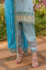 3-PC  Embroidered Lawn Collection Suit CZ5-02
