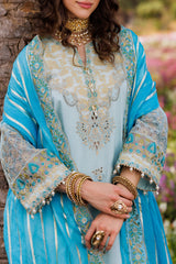 3-PC  Embroidered Lawn Collection Suit CZ5-02