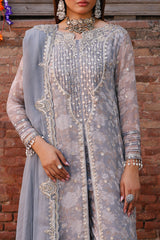 3-pc Unstitched Chiffon Collection VSL25-22