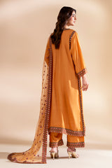 3-PC Stitched Embroidered CMA-6-360