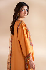 3-PC Embroidered Silk  CMA-6-360