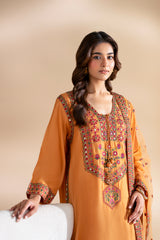 3-PC Embroidered Silk  CMA-6-360