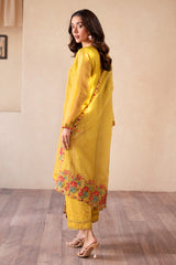 3-PC Embroidered Cotton Net Suit CMA-4-S03