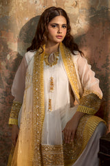 3-PC Embroidered Cotton Net Suit CMA-5-300