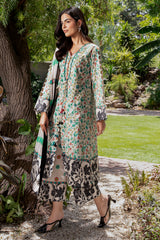 3-PC Unstitched Printed Lawn C-Print Vol 3 CP6-27
