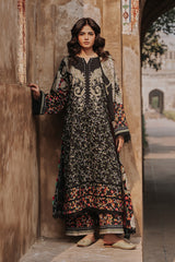 3-pc Unstitched Embroidered Printed Staple DSCW5-15