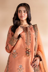 3-PC Stitched Embroidered CMA-6-400