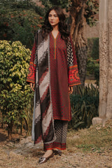 3-pc Unstitched Printed Staple DSCW5-27