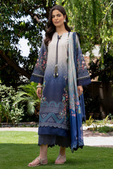 3-PC Unstitched Printed Lawn C-Print Vol 4 CP6-30