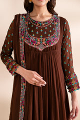 3-PC Embroidered  CMA-6-318