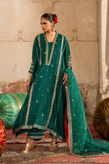 Embroidered Raw Silk CMA-6-388
