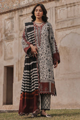 3-pc Unstitched Printed Staple DSCW5-17