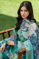 3-PC Unstitched Printed Lawn C-Print Vol 4 CP6-31