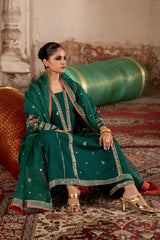 Embroidered Raw Silk CMA-6-388