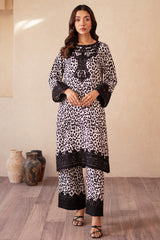 2-PC Embroidered Dhanak Shirt with Trouser CNP-4-S42