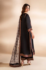 3-PC Embroidered Silk  CMA-6-359