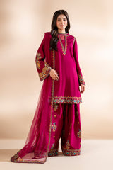 3-PC Stitched Embroidered CMA-6-313