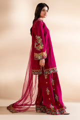 3-PC Stitched Embroidered CMA-6-313