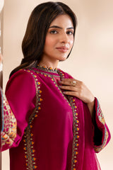 3-PC Stitched Embroidered CMA-6-313