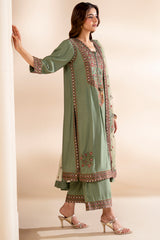 3-PC Stitched Embroidered CMA-6-369