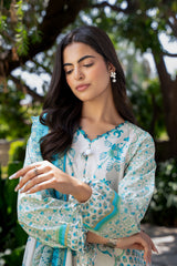3-PC Unstitched Printed Lawn C-Print Vol 4 CP6-34