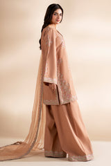 3-PC Stitched Embroidered CMA-6-398