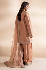 3-PC Stitched Embroidered CMA-6-398