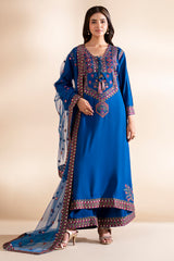 3-PC Stitched Embroidered  CMA-6-361