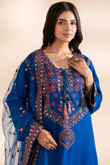 3-PC Embroidered Silk CMA-6-361