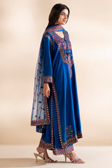 3-PC Stitched Embroidered  CMA-6-361
