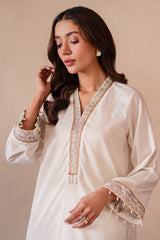 2-PC Embroidered Cotton Shirt with Trouser CNP-4-S48