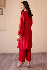 2-PC Embroidered Cotton Shirt with TrouserCNP-4-18S