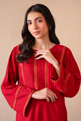 2-PC Embroidered Cotton Shirt with TrouserCNP-4-18S