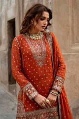 3-PC Embroidered Raw-Silk Suit  CMA-6-223