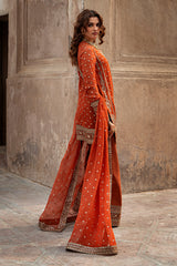 3-PC Embroidered Raw-Silk Suit  CMA-6-223