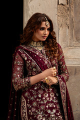 3-PC Embroidered Chiffon Suit CMA-6-211