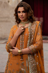 3-PC Embroidered Chiffon Suit CMA-6-225