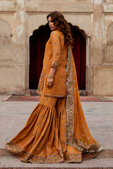 3-PC Embroidered Chiffon Suit CMA-6-225