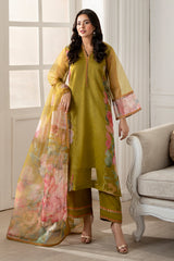 3-PC Embroidered Organza Suit CMA-5-01S
