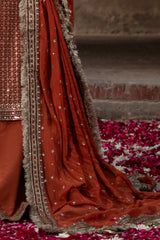 3-PC Embroidered Chiffon Suit  CMA-6-222