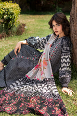 3-PC Unstitched Printed Lawn C-Print Vol 4 CP6-32
