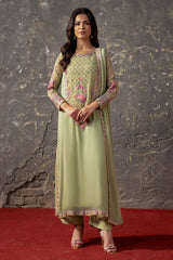 3-PC Stitched Embroidered CMA-6-393