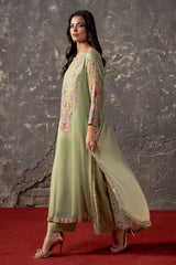 3-PC Stitched Embroidered CMA-6-393