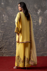 3-PC Stitched Embroidered CMA-6-419
