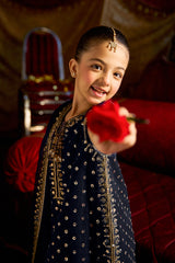 3-PC Embroidered Chiffon Suit CKP-5-183