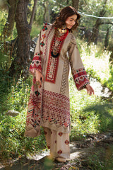 3-PC Unstitched Linen Collection CPW6-01